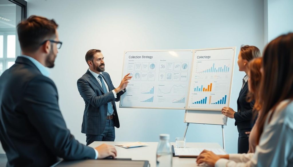 Business transformation through commercial collection consulting services