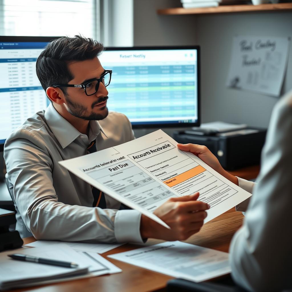 Commercial account recovery process visualization