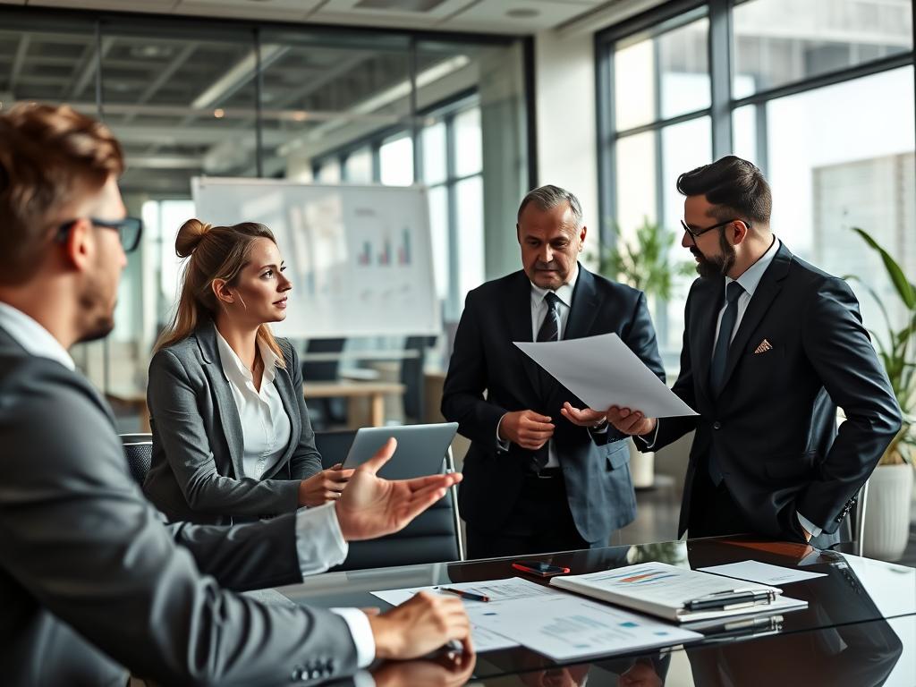 Credit Enforcer team providing commercial collection consulting services