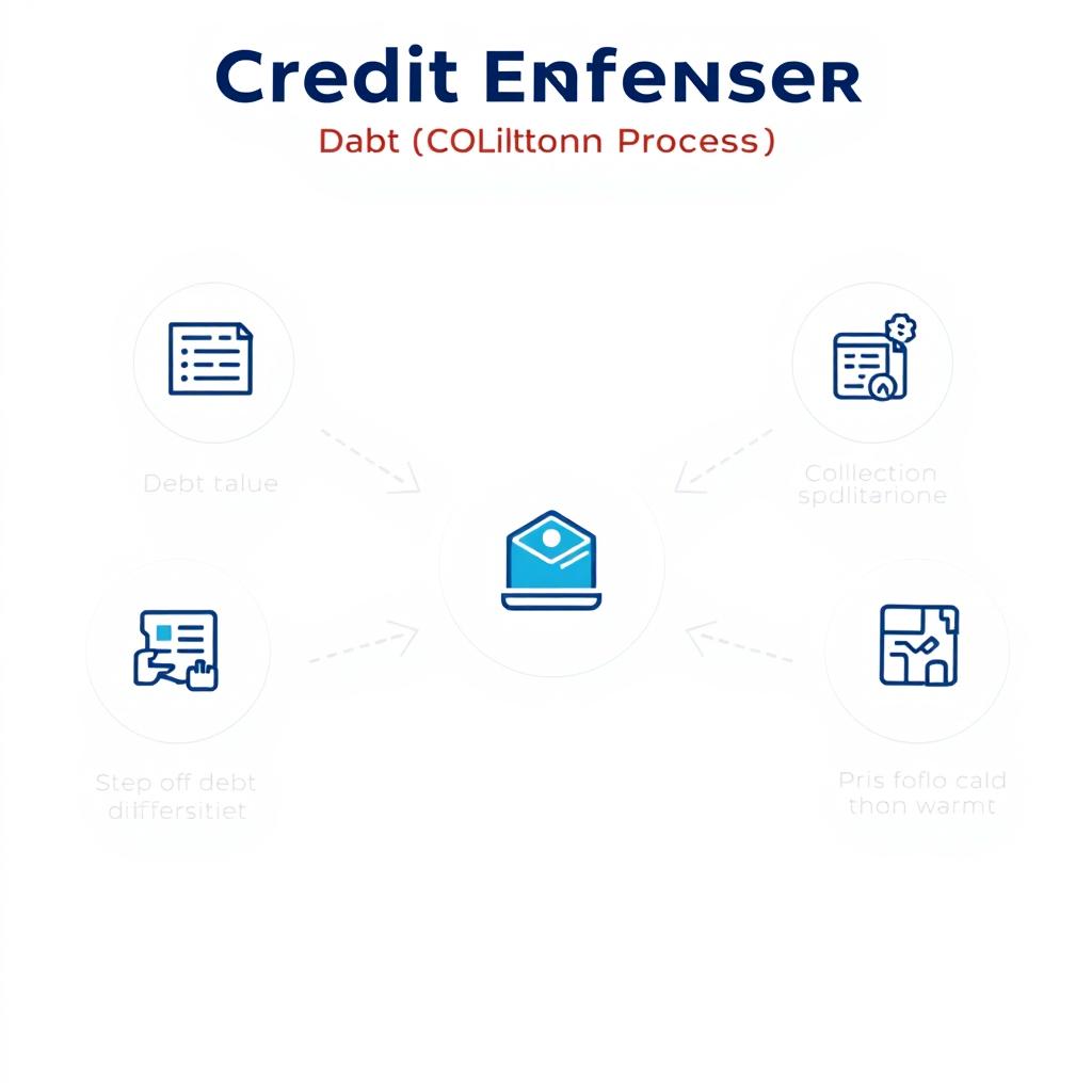 Credit Enforcer's Mississippi Commercial Debt Collection Agency process flowchart