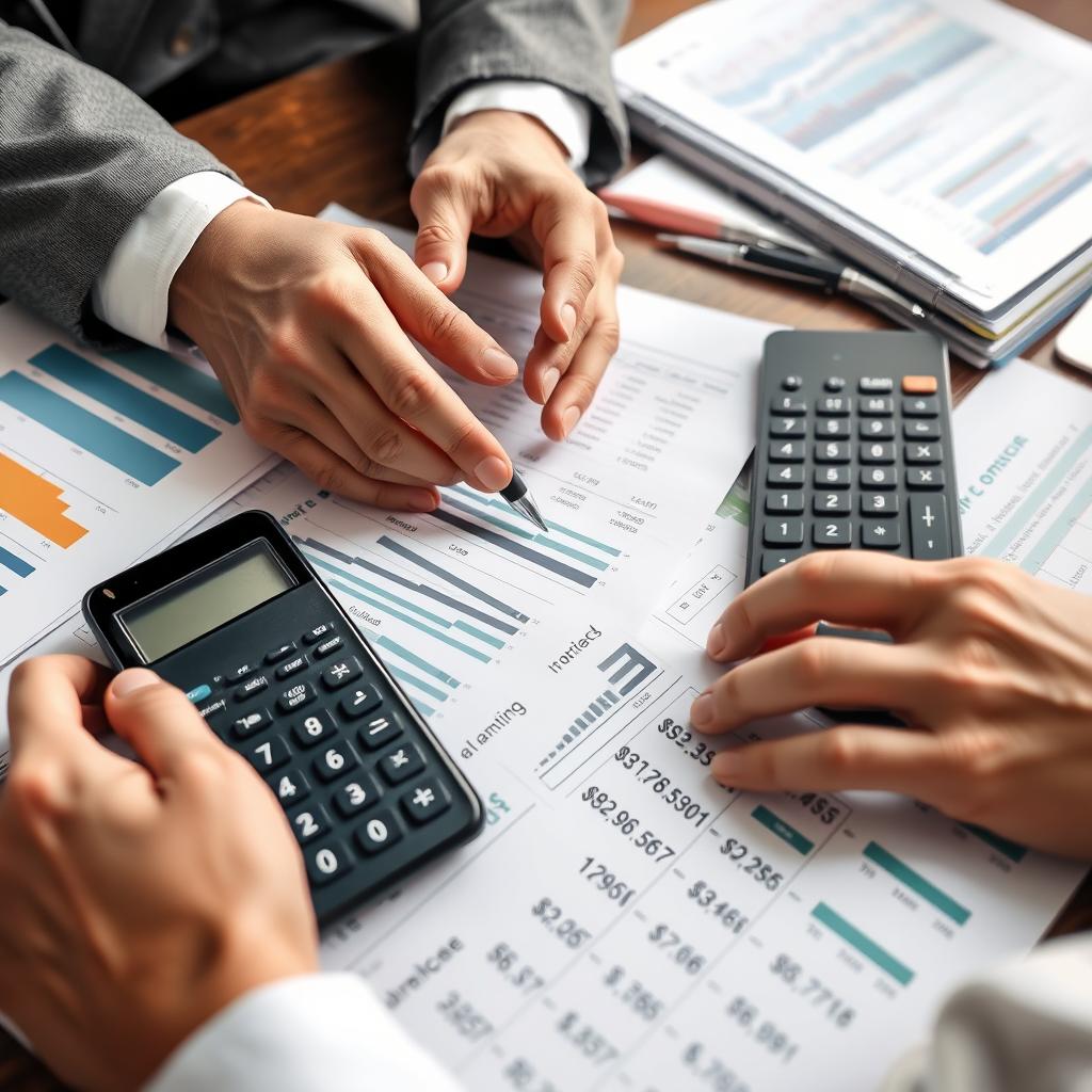 Debt assessment process with financial documents