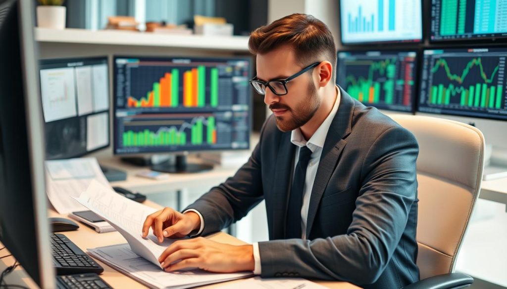 Financial professional implementing best practices for bad debt reserves management