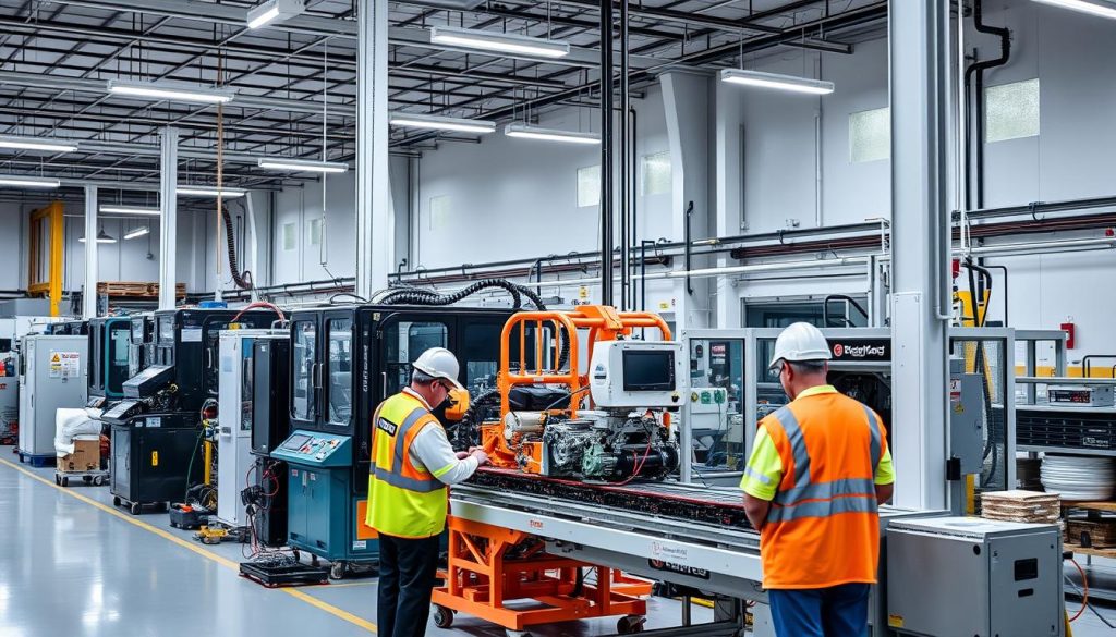 Florida manufacturing facility representing the case study client