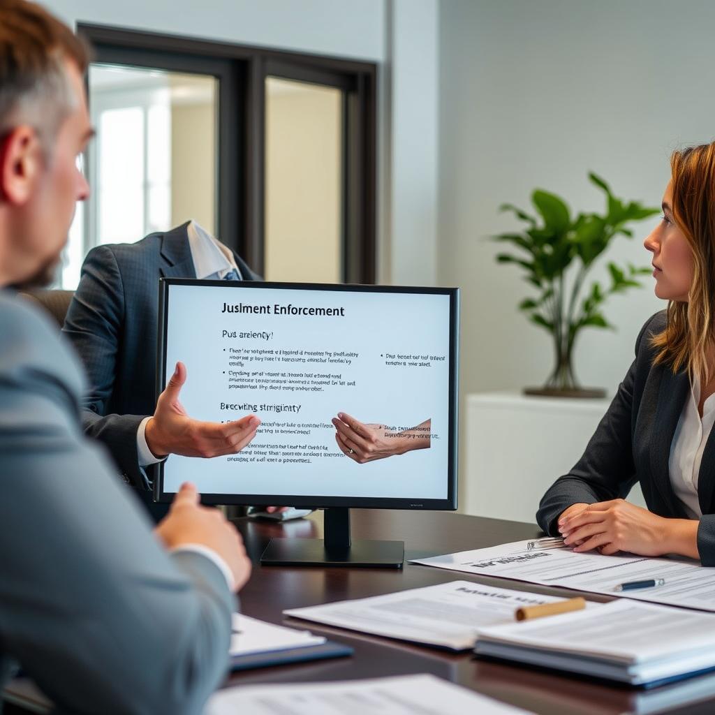 Judgment enforcement by New Mexico Commercial Debt Collection Agency