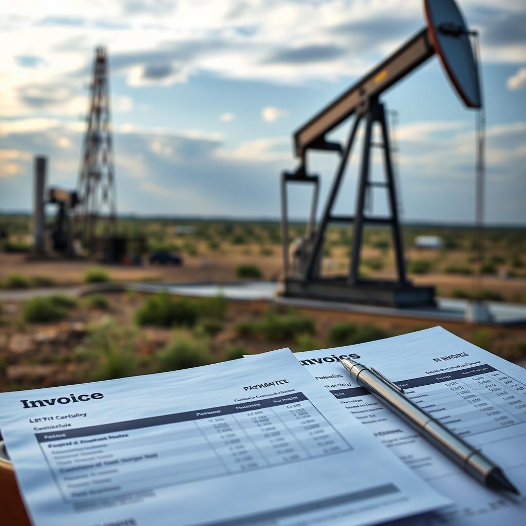 Oil and gas industry debt collection in Texas