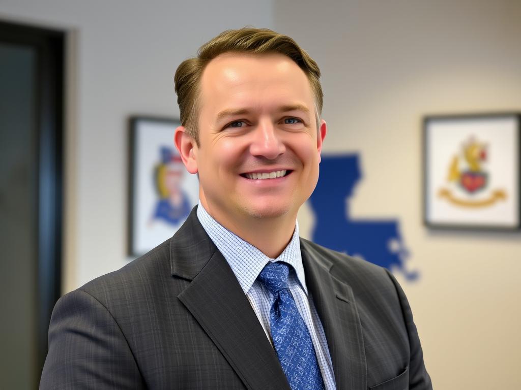 Paul Boyce, founder of Credit Enforcer Louisiana Commercial Debt Collection Agency, in professional setting