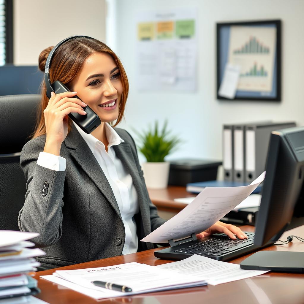 Professional debt collection communication process