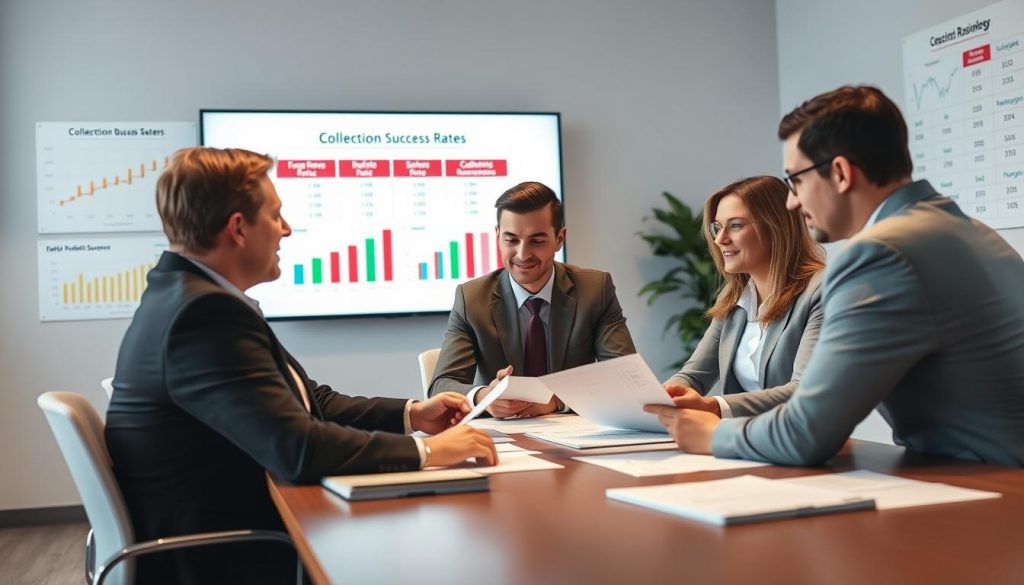 Strategic debt recovery planning session for Alabama businesses